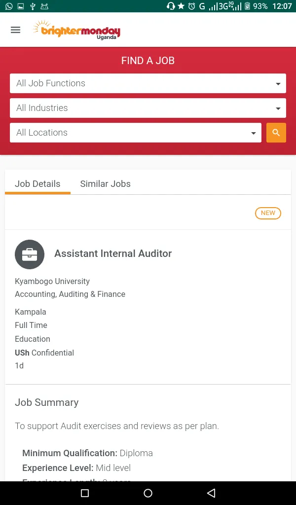 Uganda Jobs, Jobs in Uganda | Indus Appstore | Screenshot