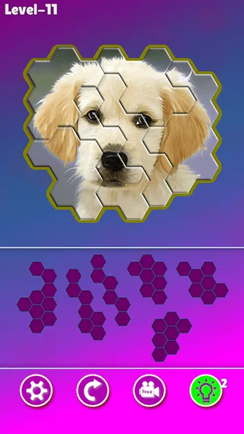 Dogs Jigsaw! - Hexa Puzzle | Indus Appstore | Screenshot