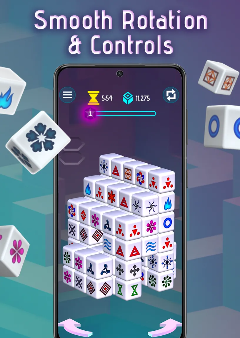 Mahjong Dimensions: 3D Puzzles | Indus Appstore | Screenshot