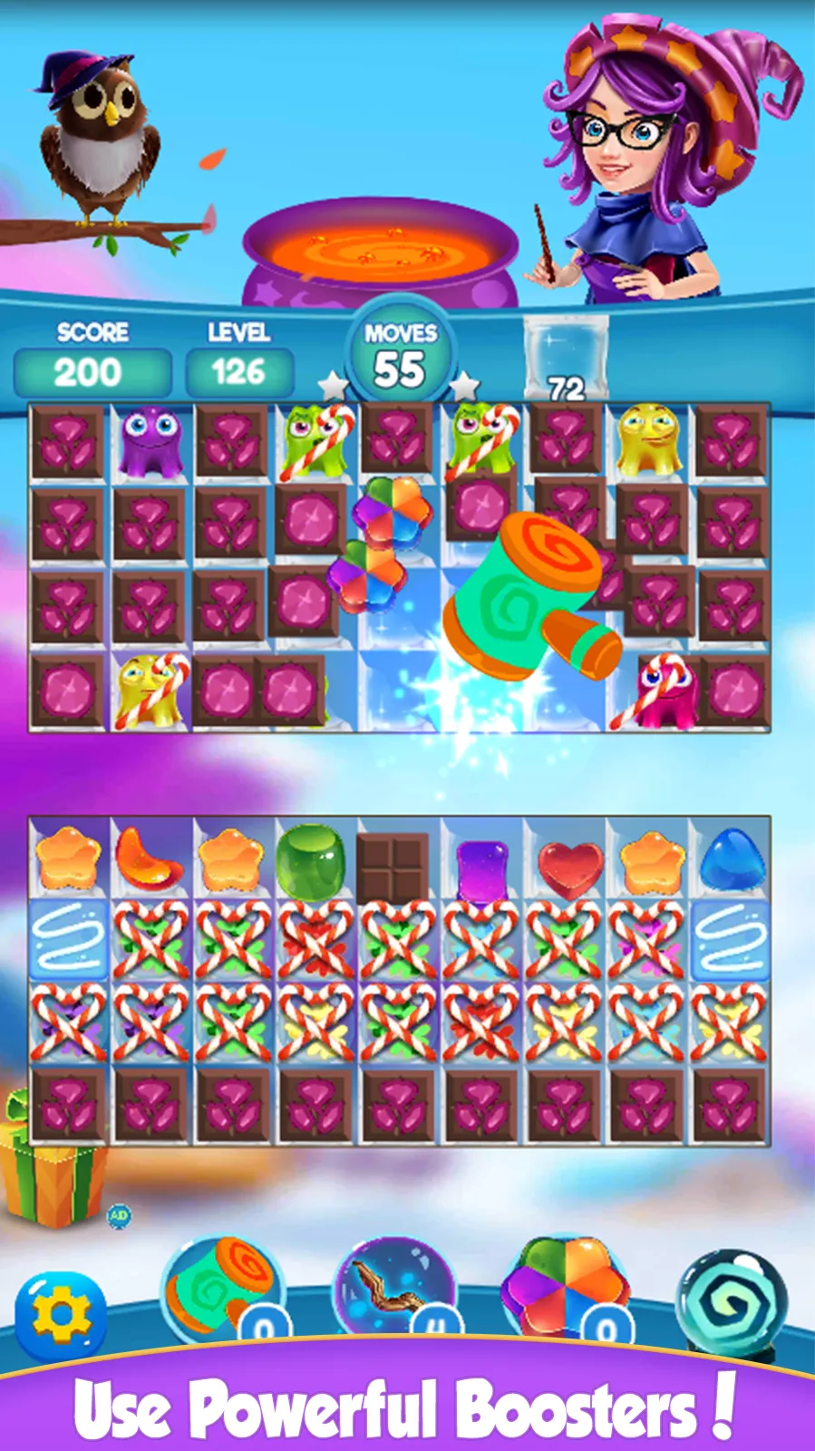 Jelly Witch: Match 3 Pop Candy | Indus Appstore | Screenshot