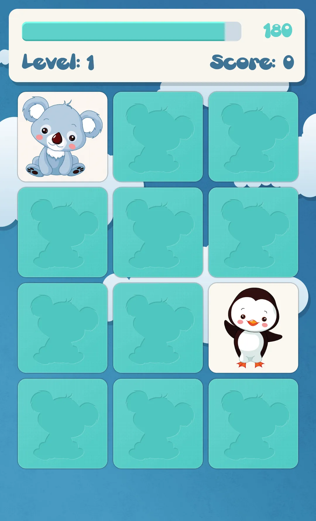 Animals memory game for kids | Indus Appstore | Screenshot