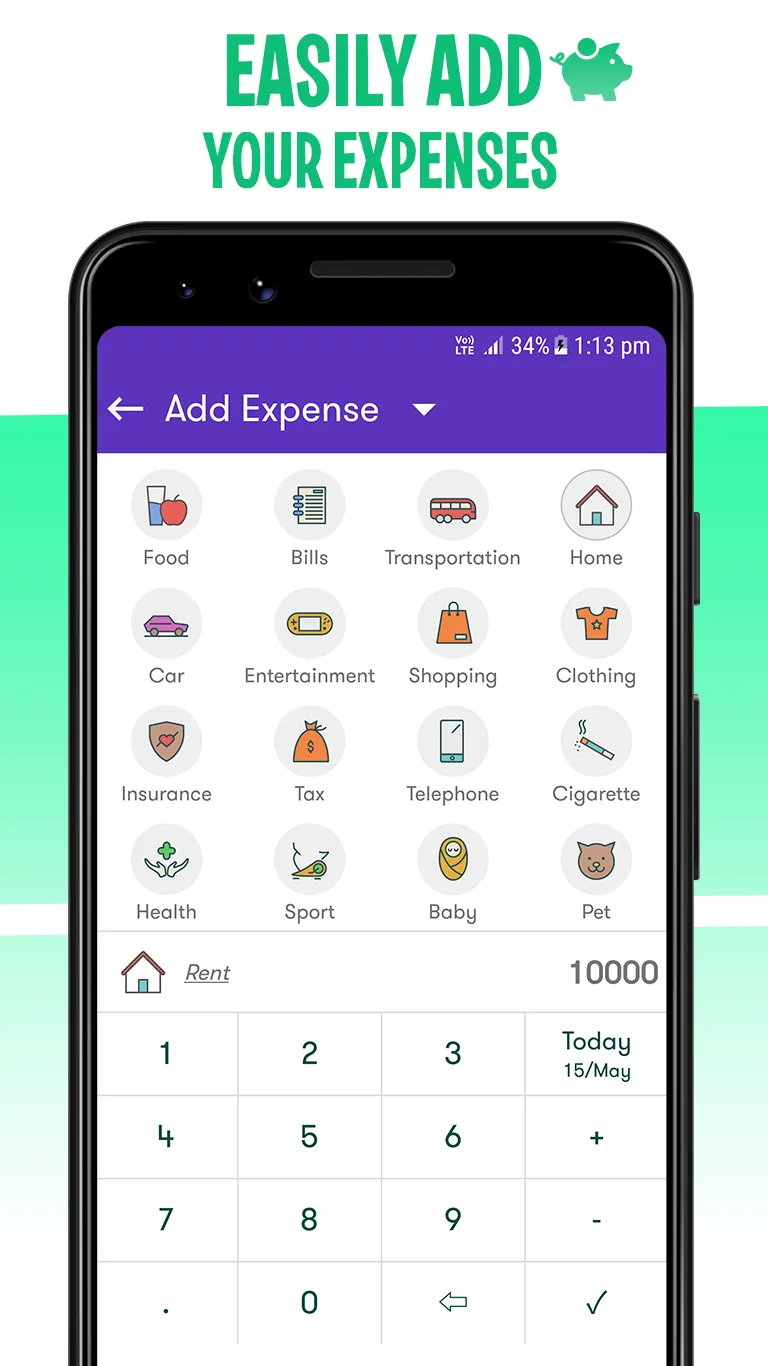 Money Manager : Expense Tracke | Indus Appstore | Screenshot