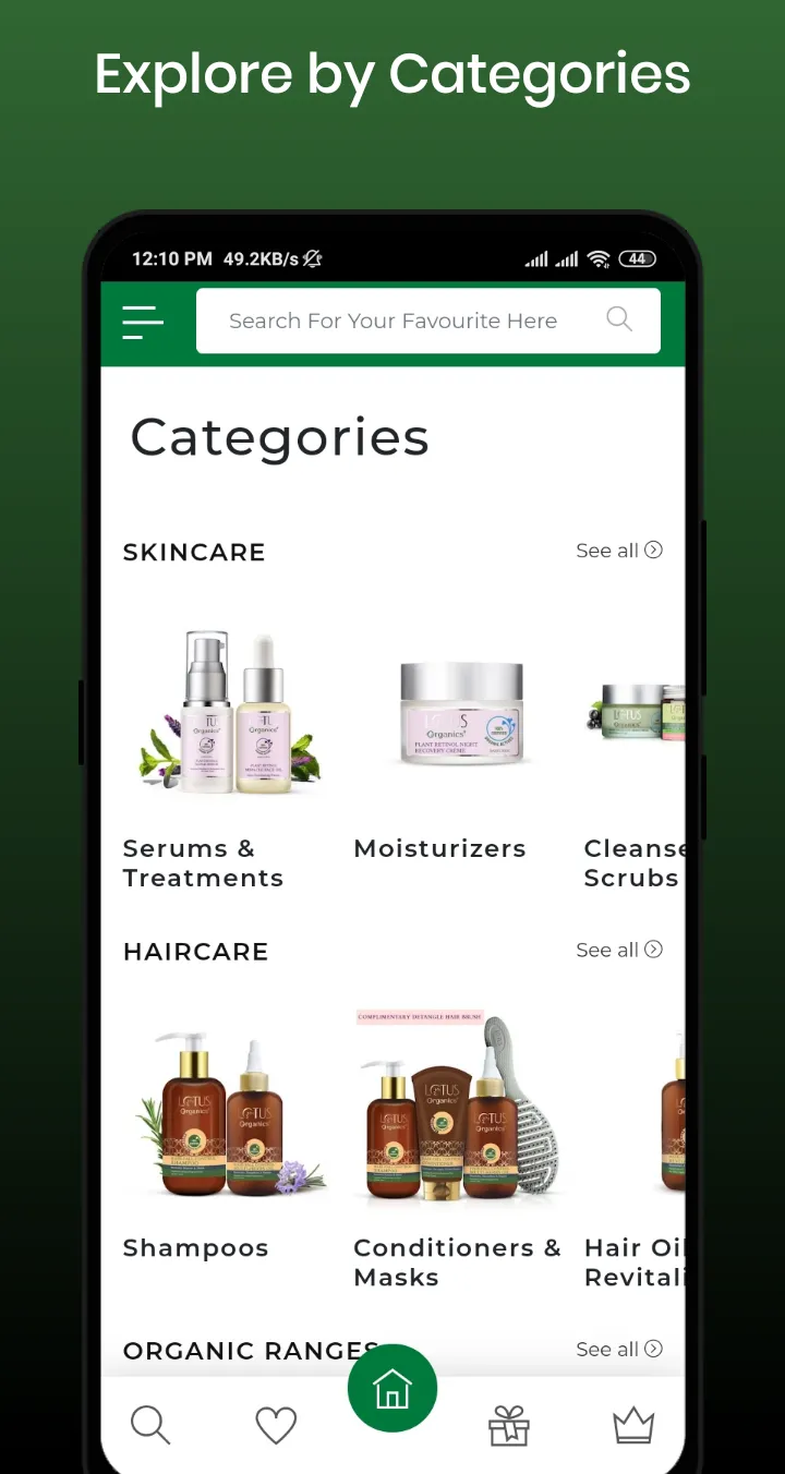 Organic Cream & Serum Offers | Indus Appstore | Screenshot