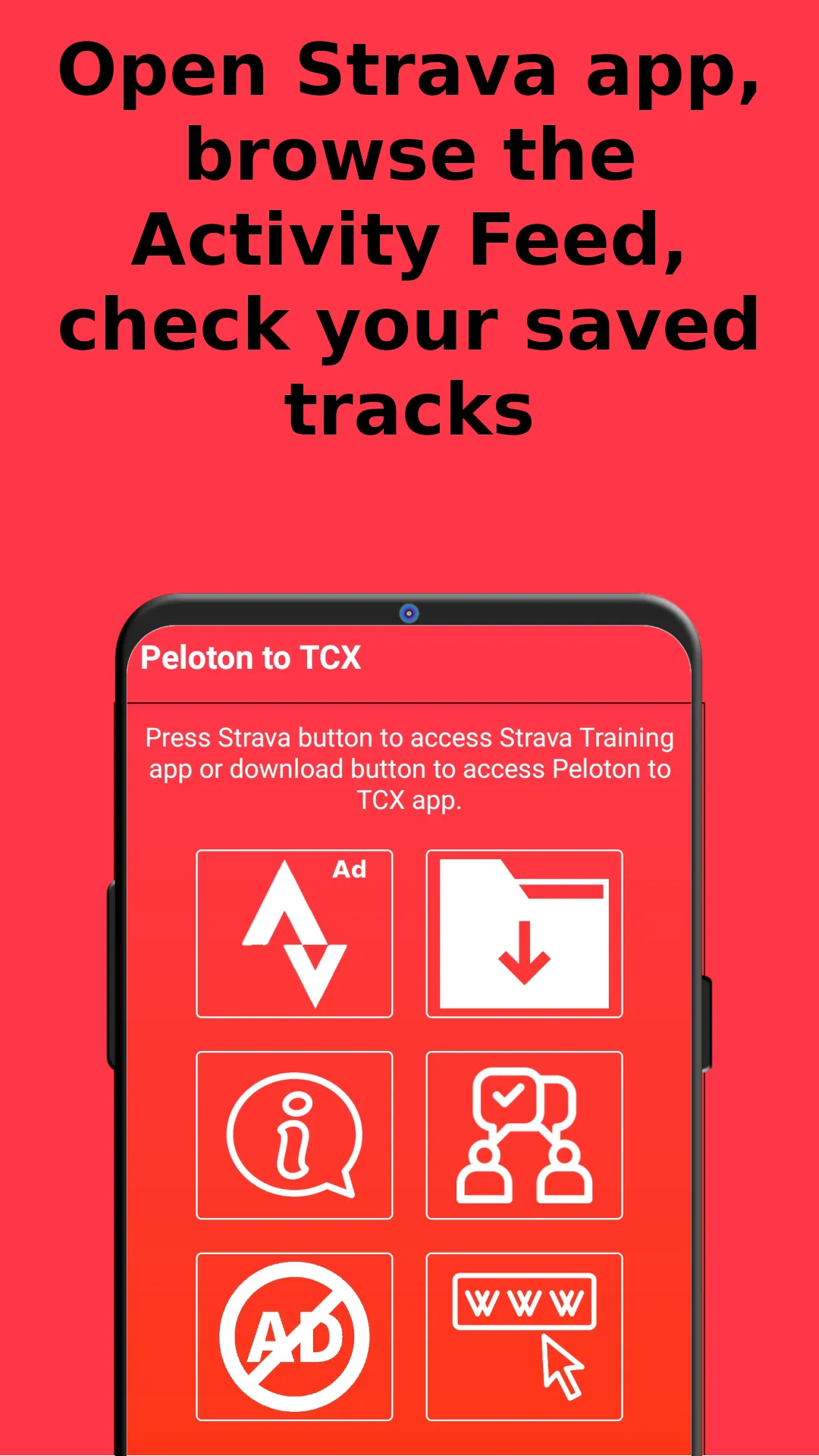 Peloton to Connect (TCX) | Indus Appstore | Screenshot