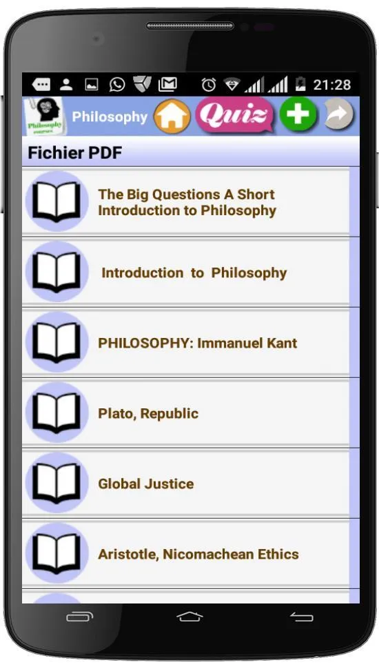 Philosophy Courses | Indus Appstore | Screenshot