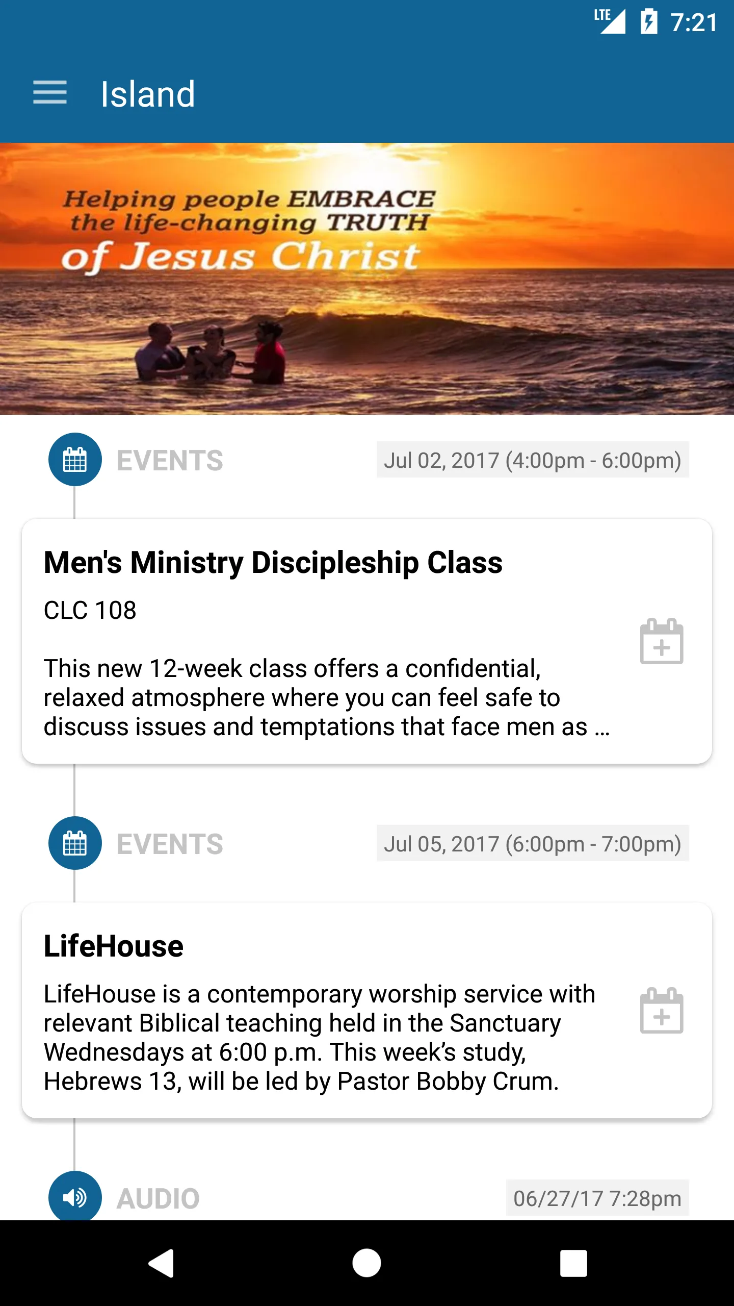 Anastasia Baptist Church | Indus Appstore | Screenshot