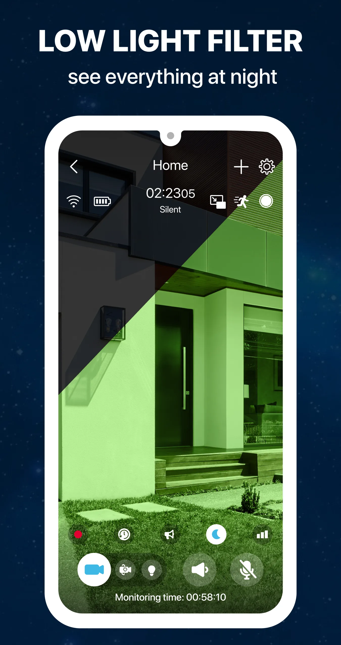 ZoomOn Home Security Camera | Indus Appstore | Screenshot