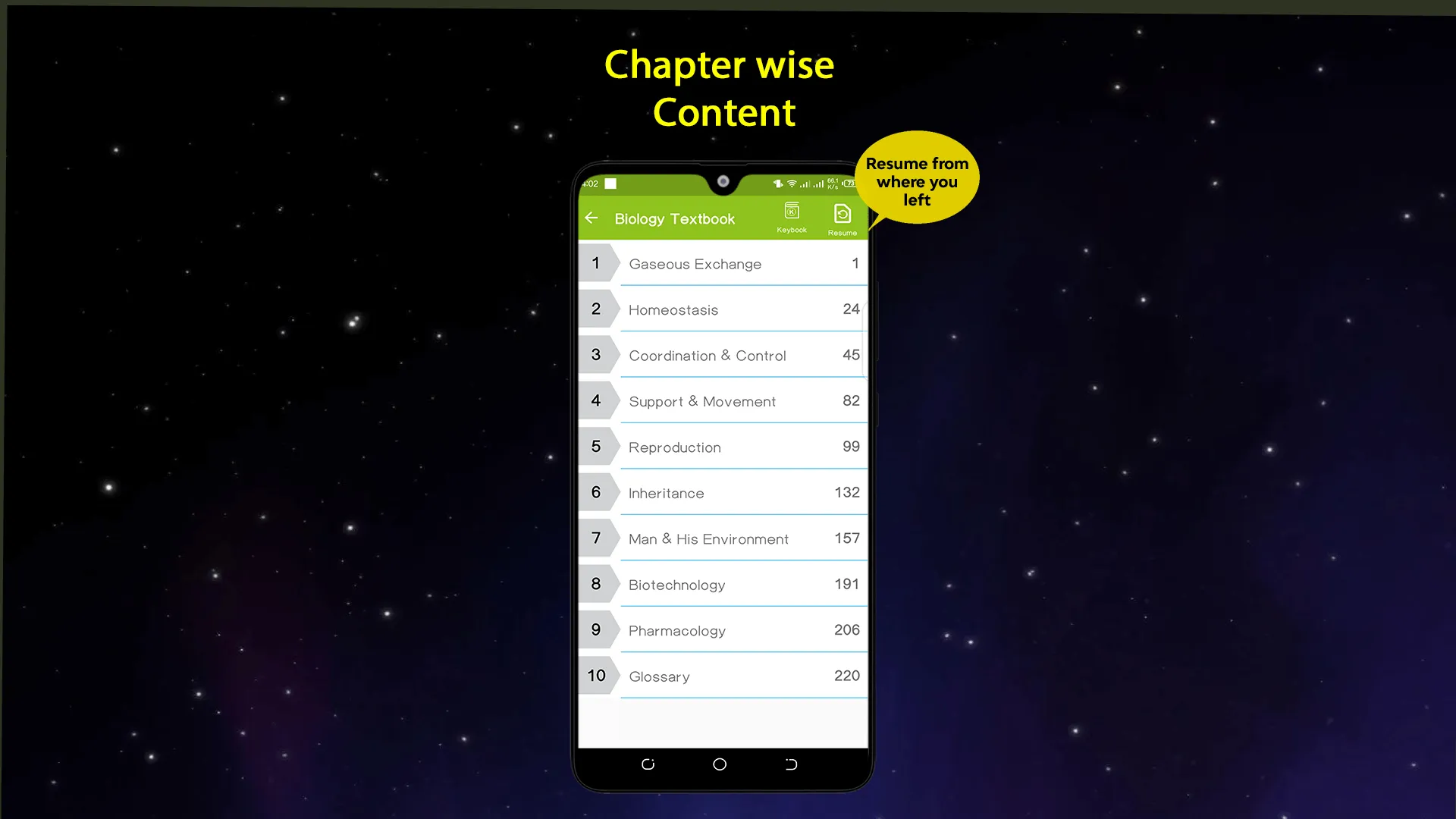 Key & Textbook Biology 10 | Indus Appstore | Screenshot