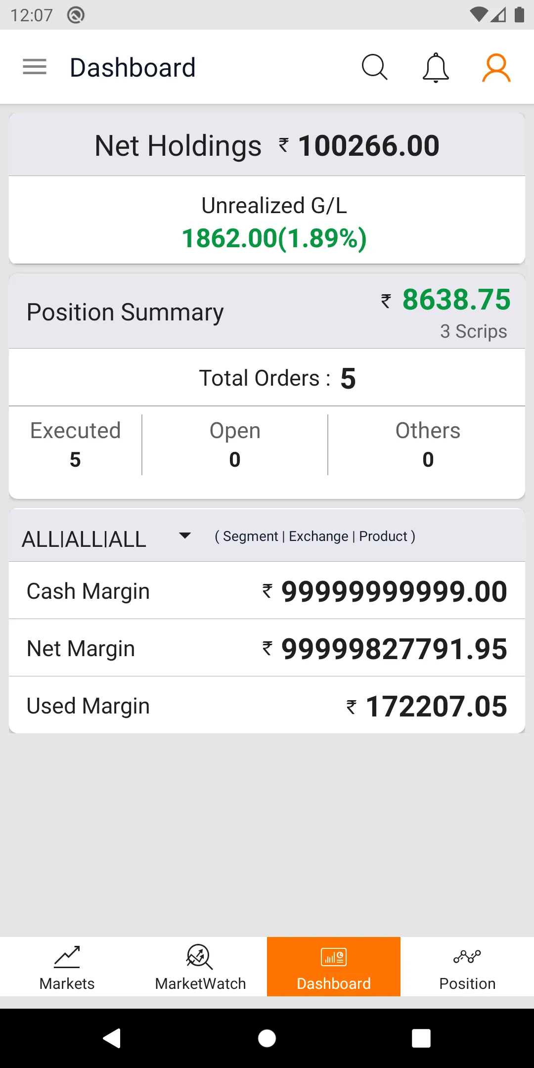 Indus: Trade Online | Indus Appstore | Screenshot