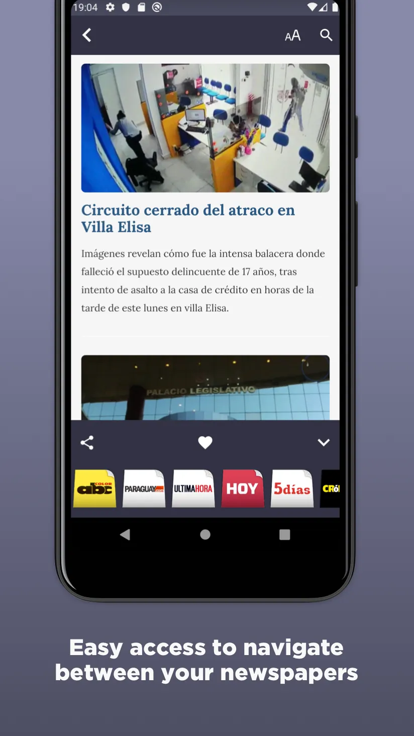 Paraguayan Newspapers | Indus Appstore | Screenshot