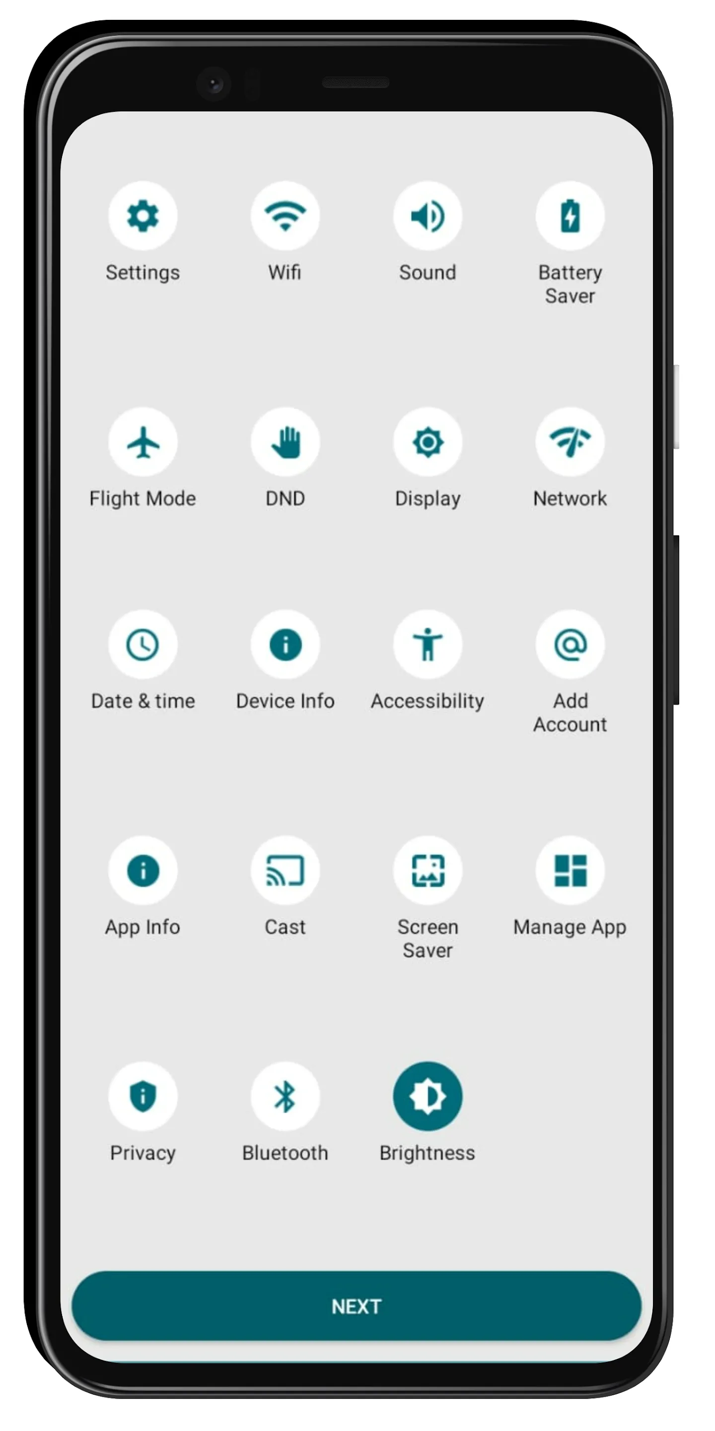 settings app - All settings | Indus Appstore | Screenshot