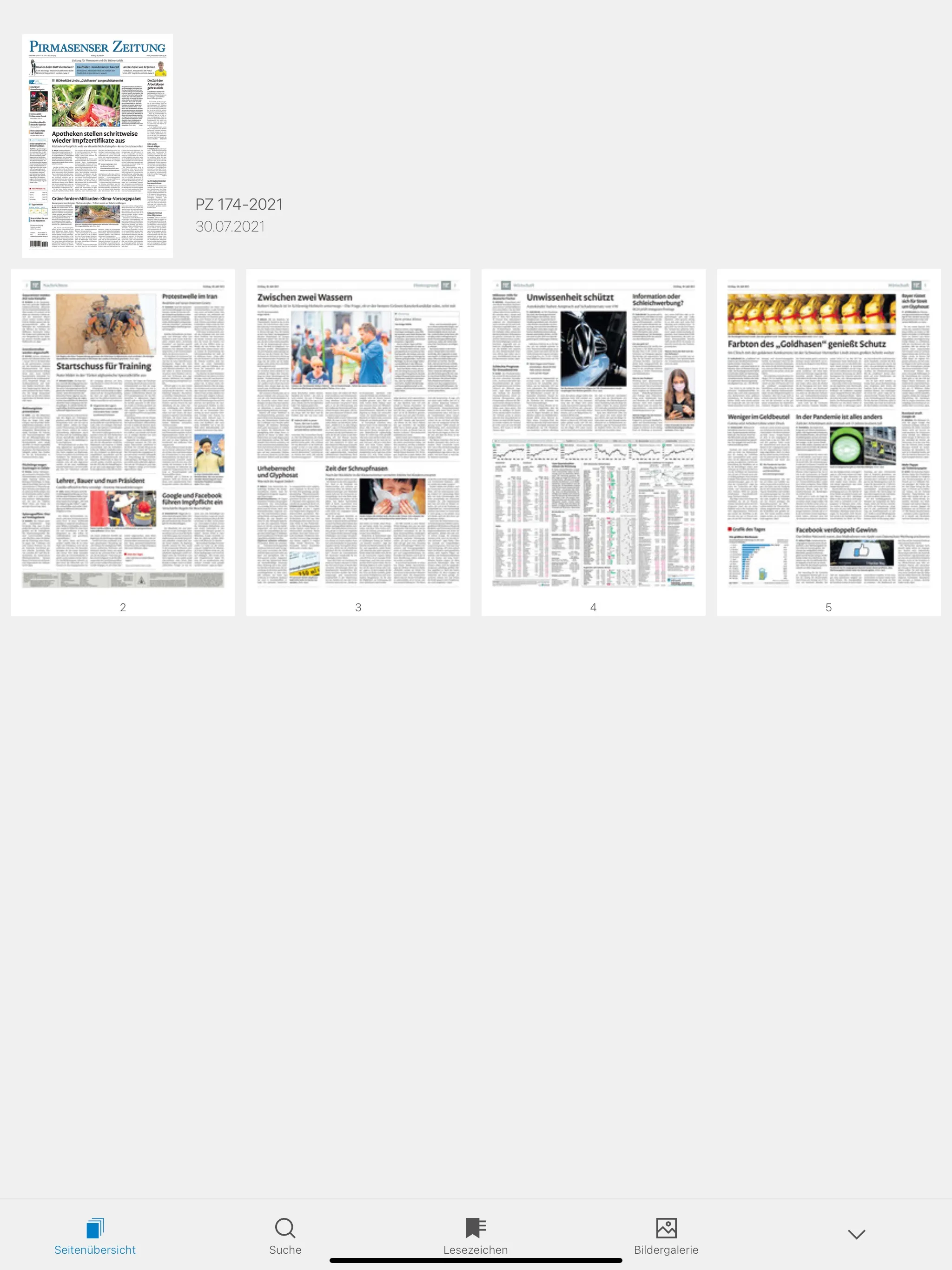 Pirmasenser Zeitung | Indus Appstore | Screenshot