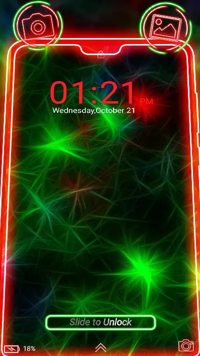 Green Light Mesh Theme | Indus Appstore | Screenshot