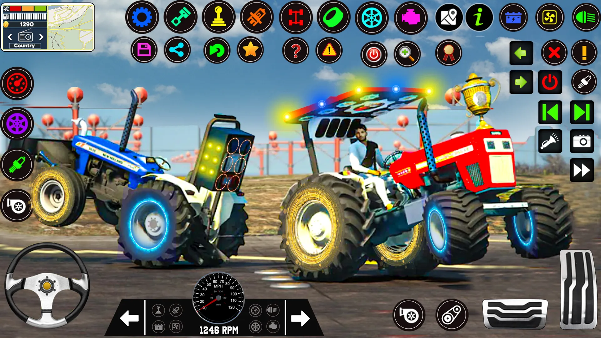 Indian Tractor Tochan Game 3d | Indus Appstore | Screenshot