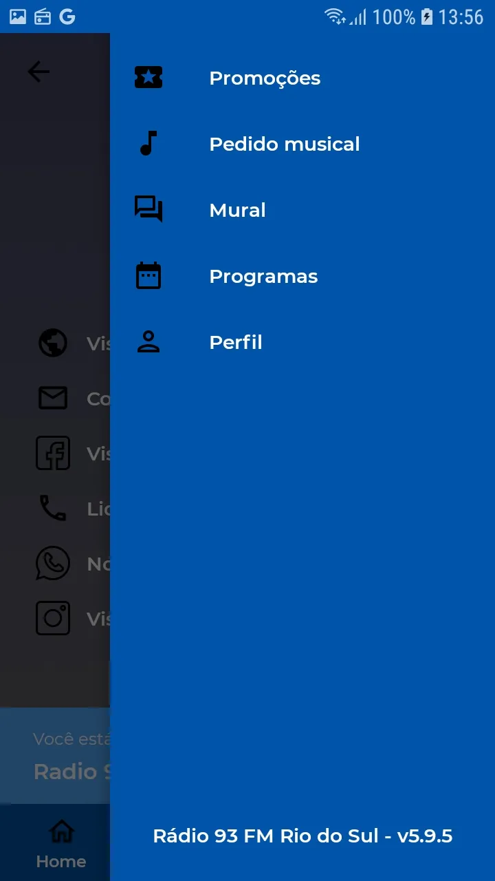 Rádio 93 FM Rio do Sul | Indus Appstore | Screenshot