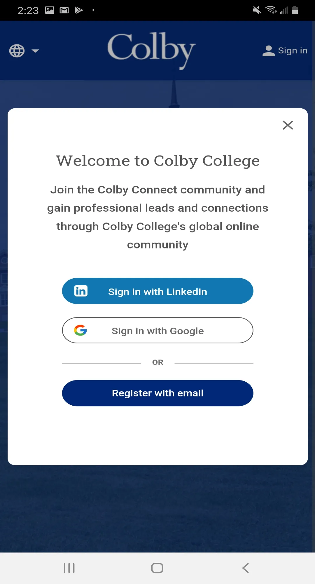 Colby Connect | Indus Appstore | Screenshot