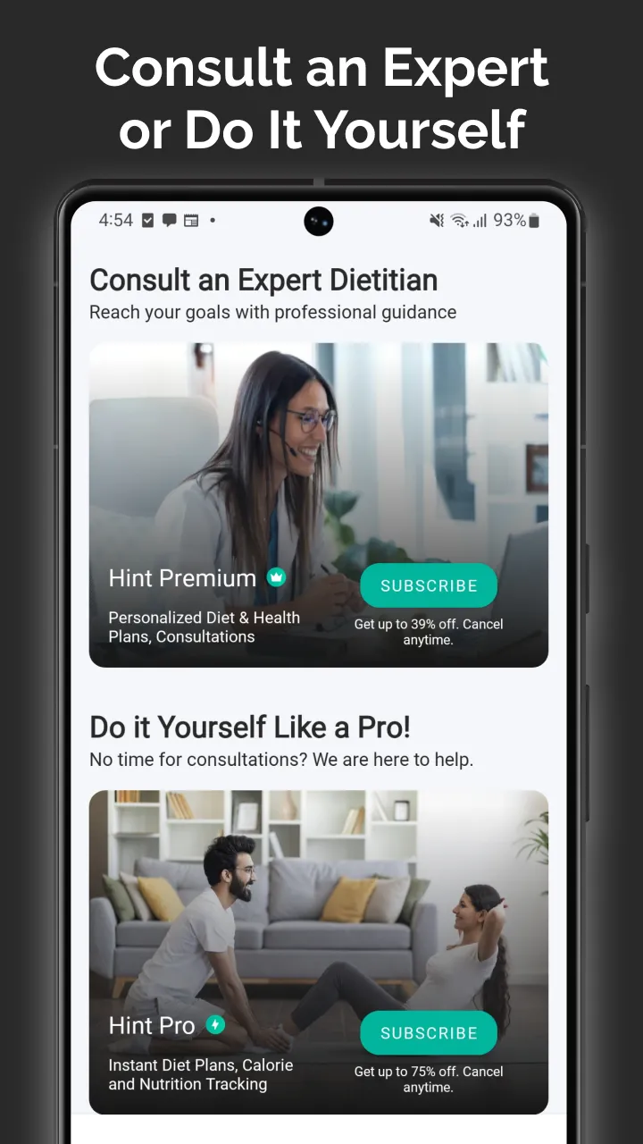 Hint Diet Plan Calorie Counter | Indus Appstore | Screenshot
