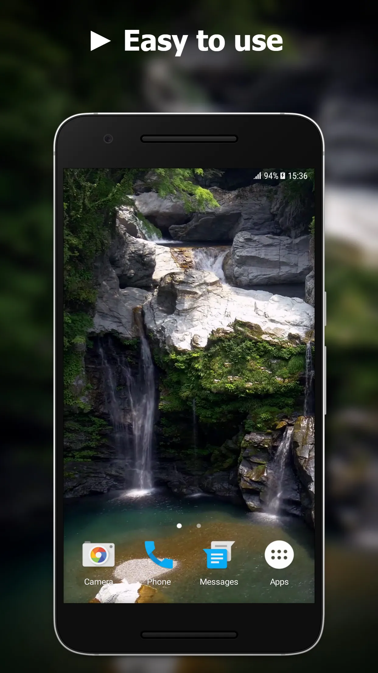 Waterfall Video Live Wallpaper | Indus Appstore | Screenshot