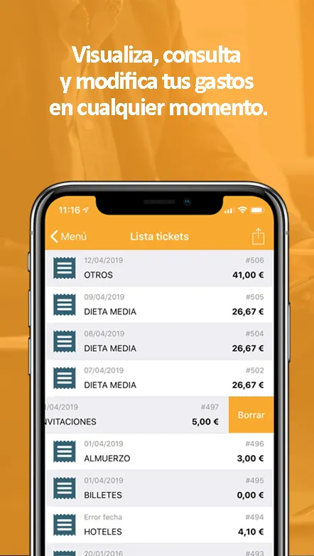 Gersoft UApp - Notas de gastos | Indus Appstore | Screenshot