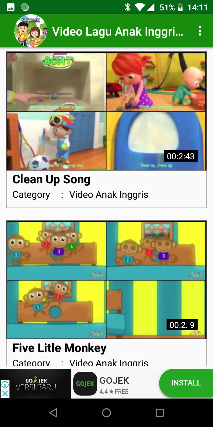 Offine Kids Song Video | Indus Appstore | Screenshot