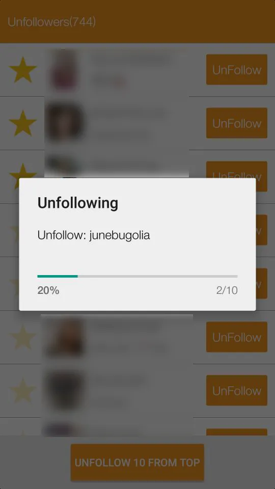 Unfollow Users | Indus Appstore | Screenshot