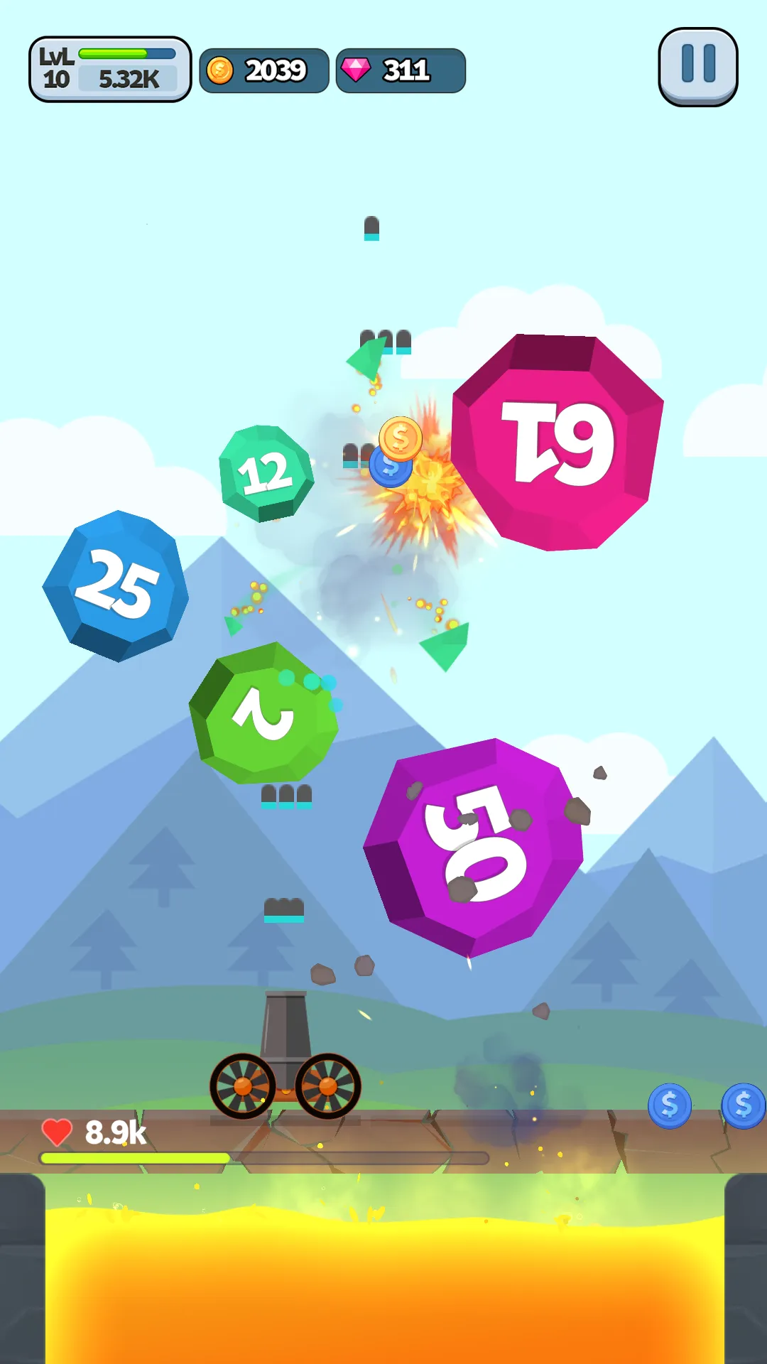 Ball Blast Cannon blitz mania | Indus Appstore | Screenshot