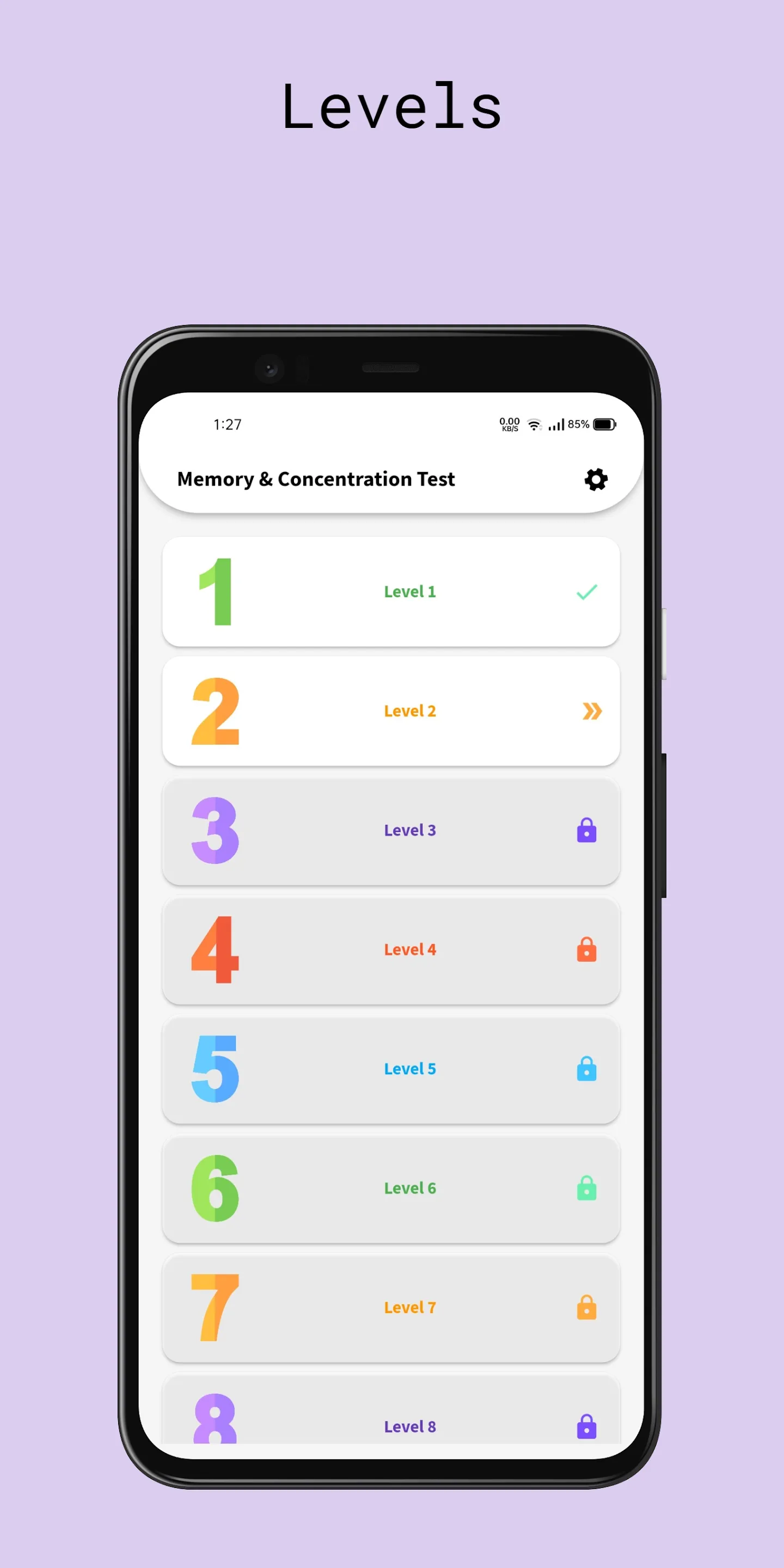 اختبار الذاكرة | Memory Test | Indus Appstore | Screenshot