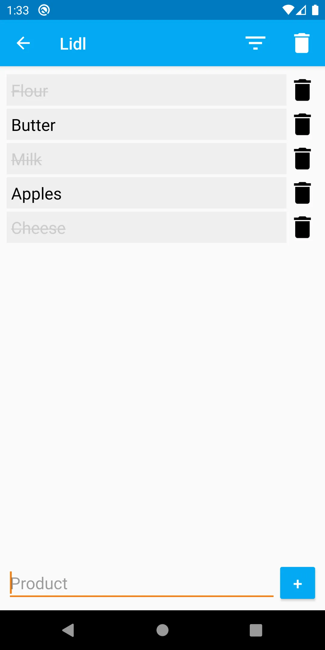 Grocery List | Indus Appstore | Screenshot