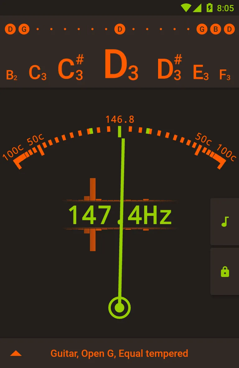 Tuner - gStrings | Indus Appstore | Screenshot