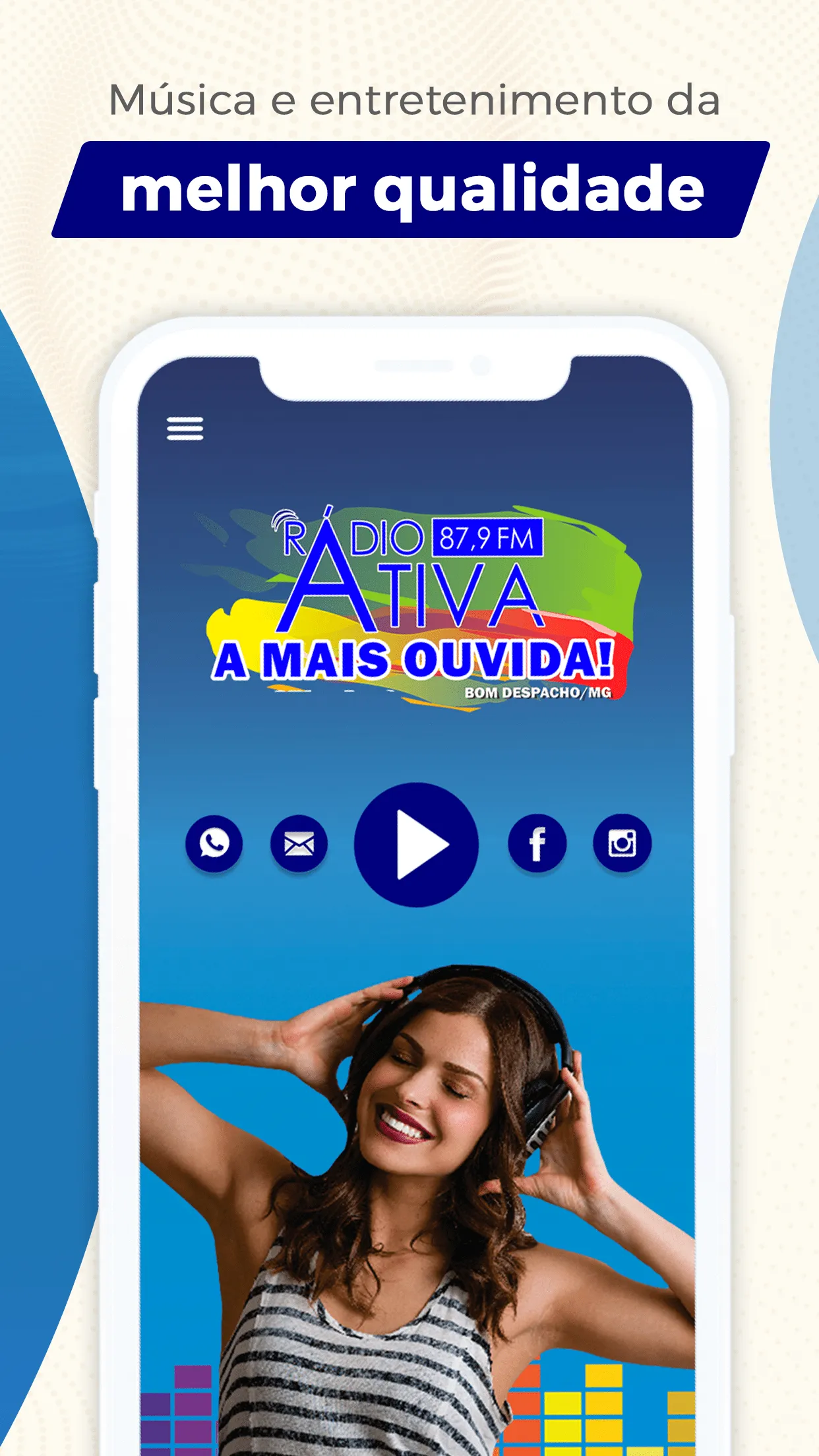 Ativa FM 87.9 | Indus Appstore | Screenshot