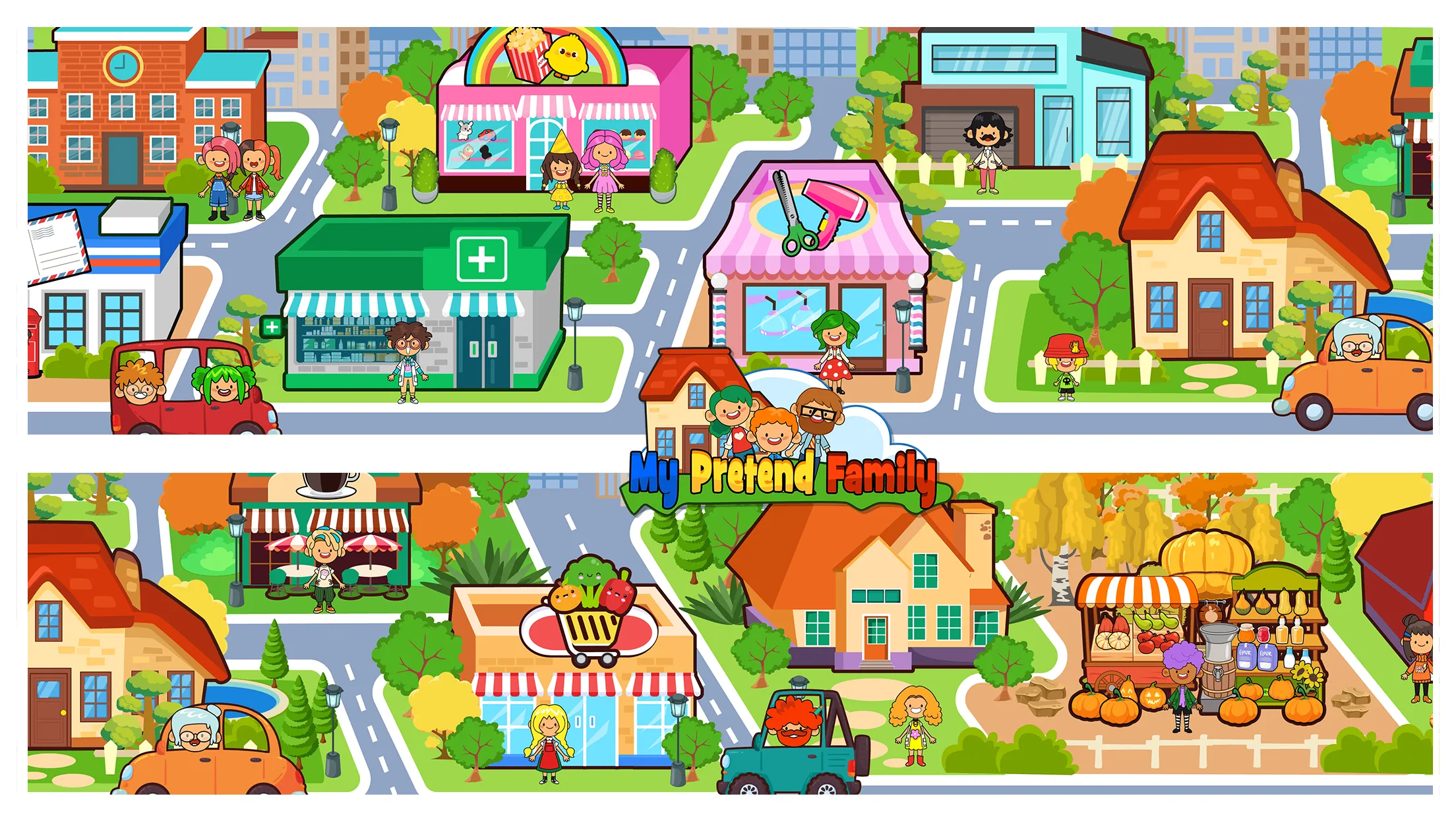 My Pretend Home & Family Town | Indus Appstore | Screenshot