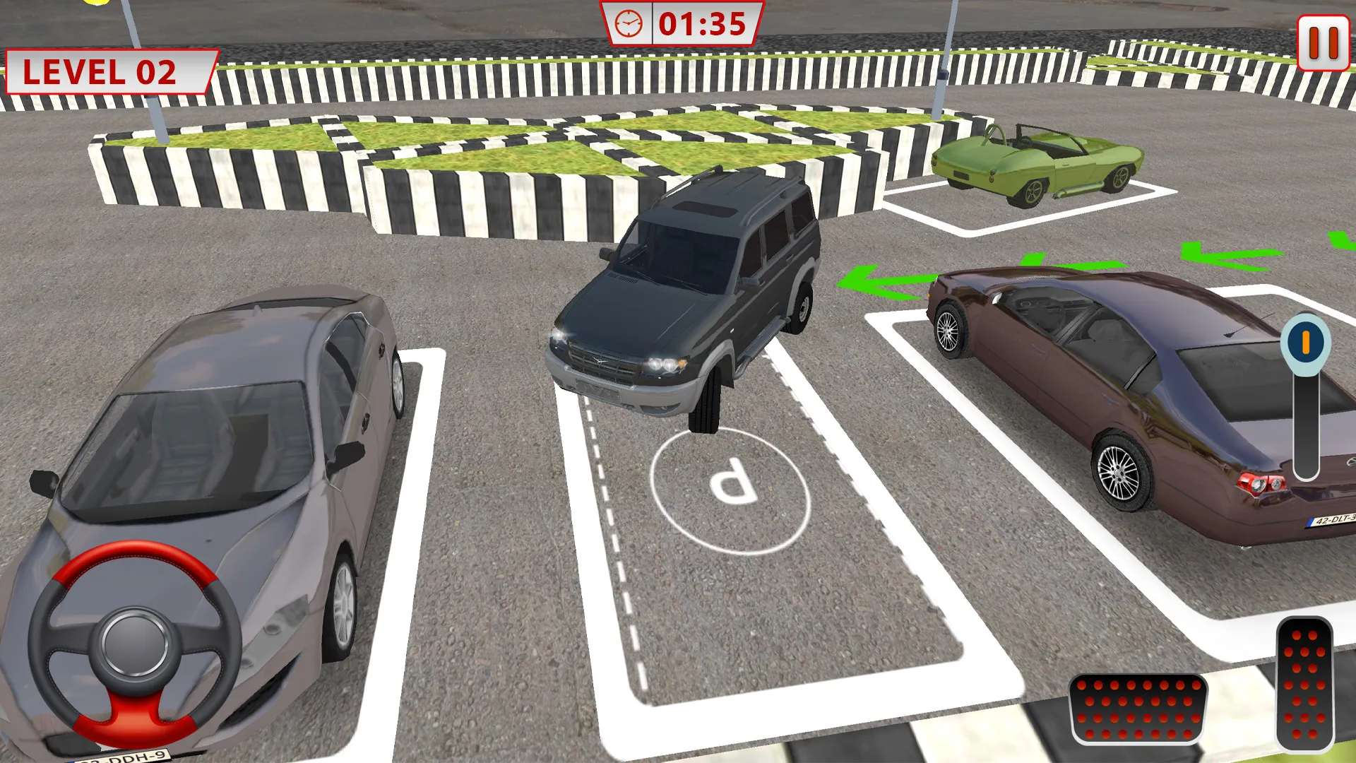 4x4 SUV Car Parking Game Jeep | Indus Appstore | Screenshot