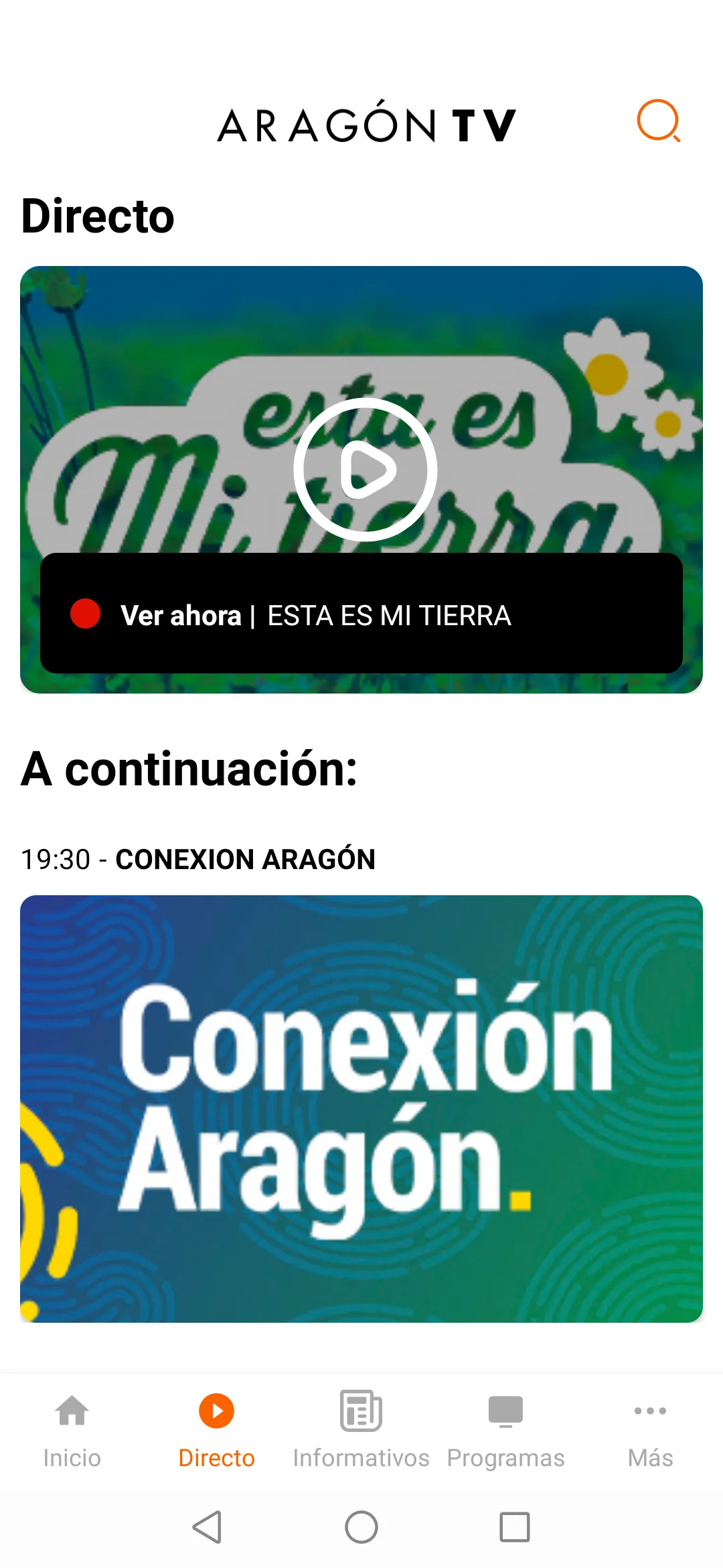 Aragón TV | Indus Appstore | Screenshot