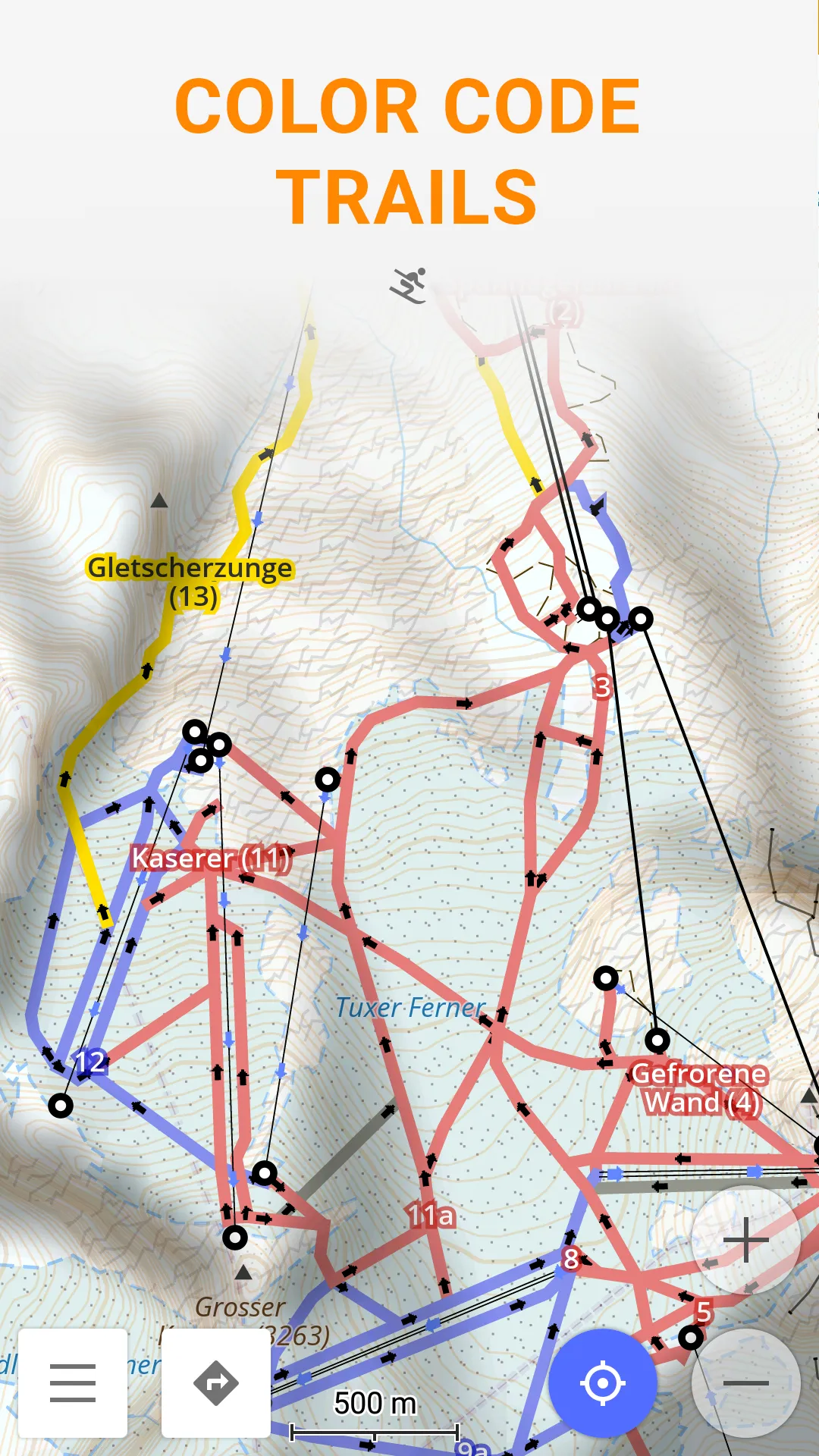 Ski Map Plugin — OsmAnd | Indus Appstore | Screenshot