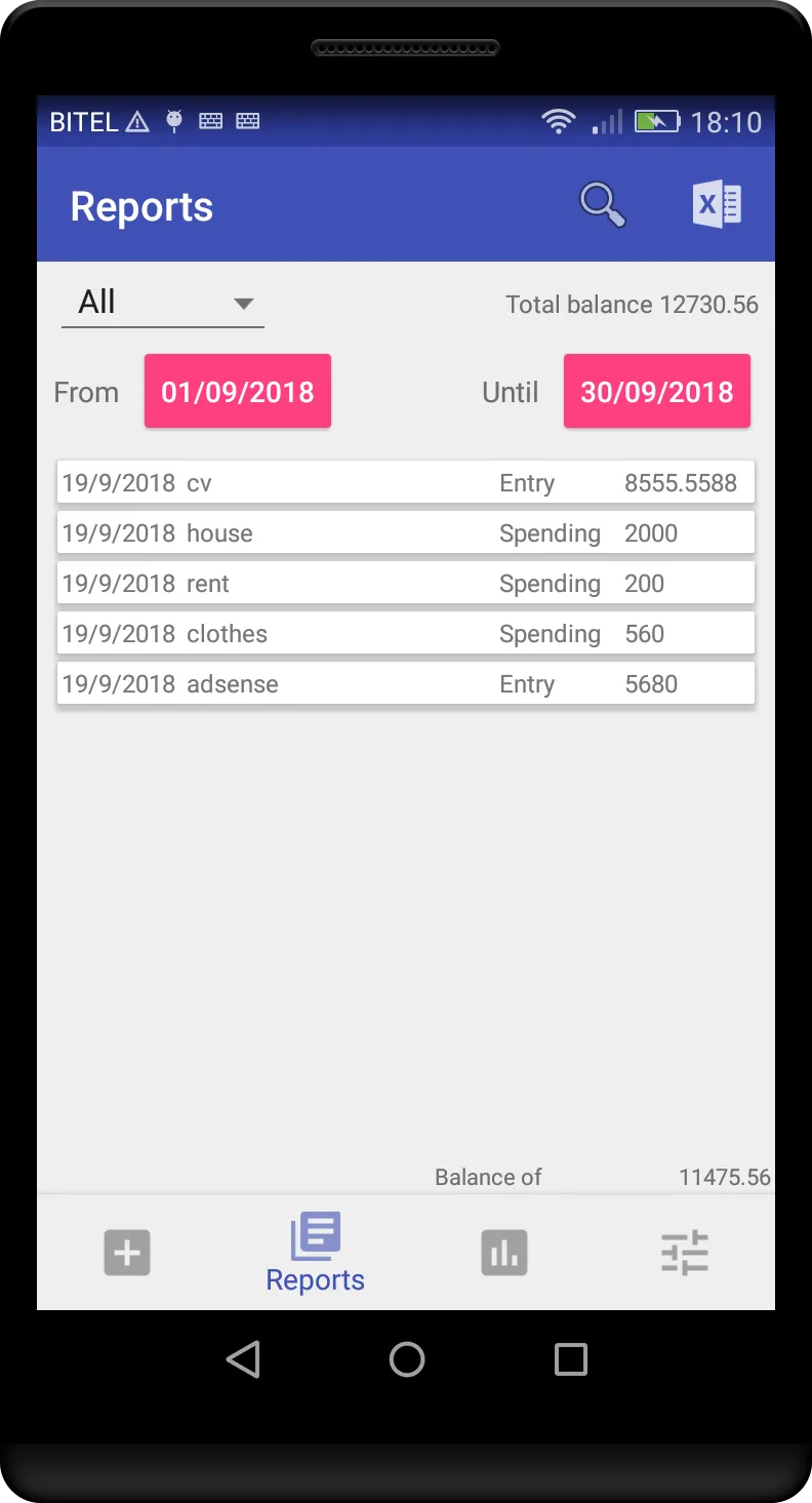 Financial control of income an | Indus Appstore | Screenshot