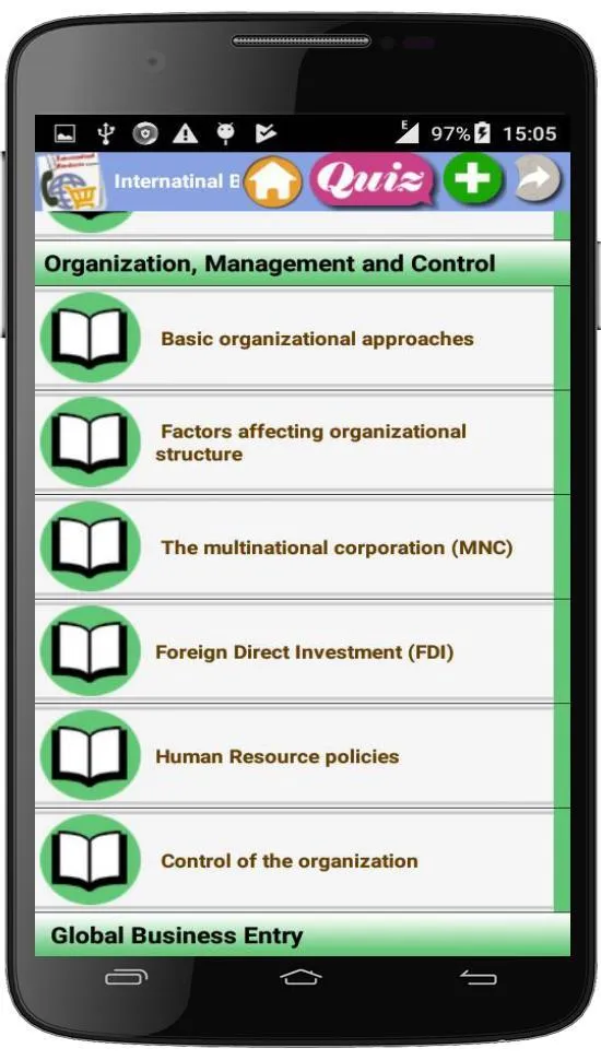 Internatinal Business course | Indus Appstore | Screenshot