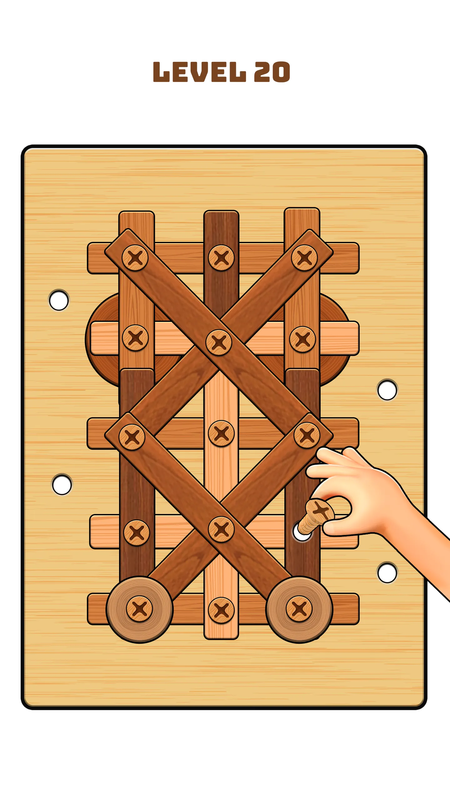 Nuts & Bolts Game: Wood Puzzle | Indus Appstore | Screenshot