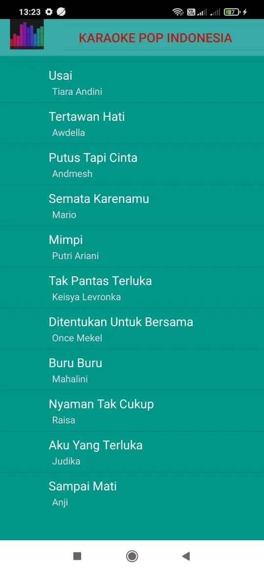 Karaoke Pop Indo Offline Plus | Indus Appstore | Screenshot