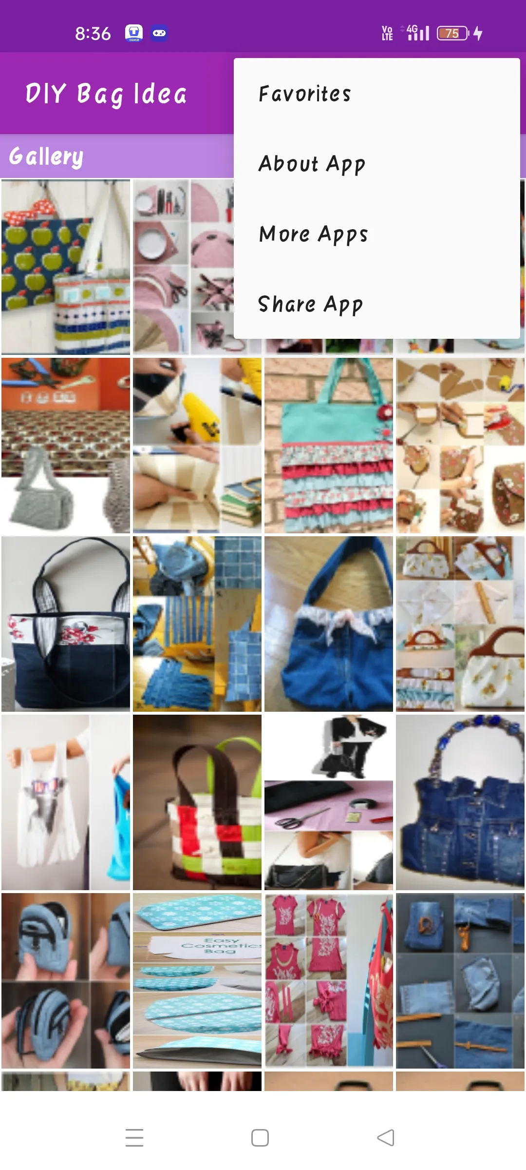 DIY Bag Idea Gallery | Indus Appstore | Screenshot