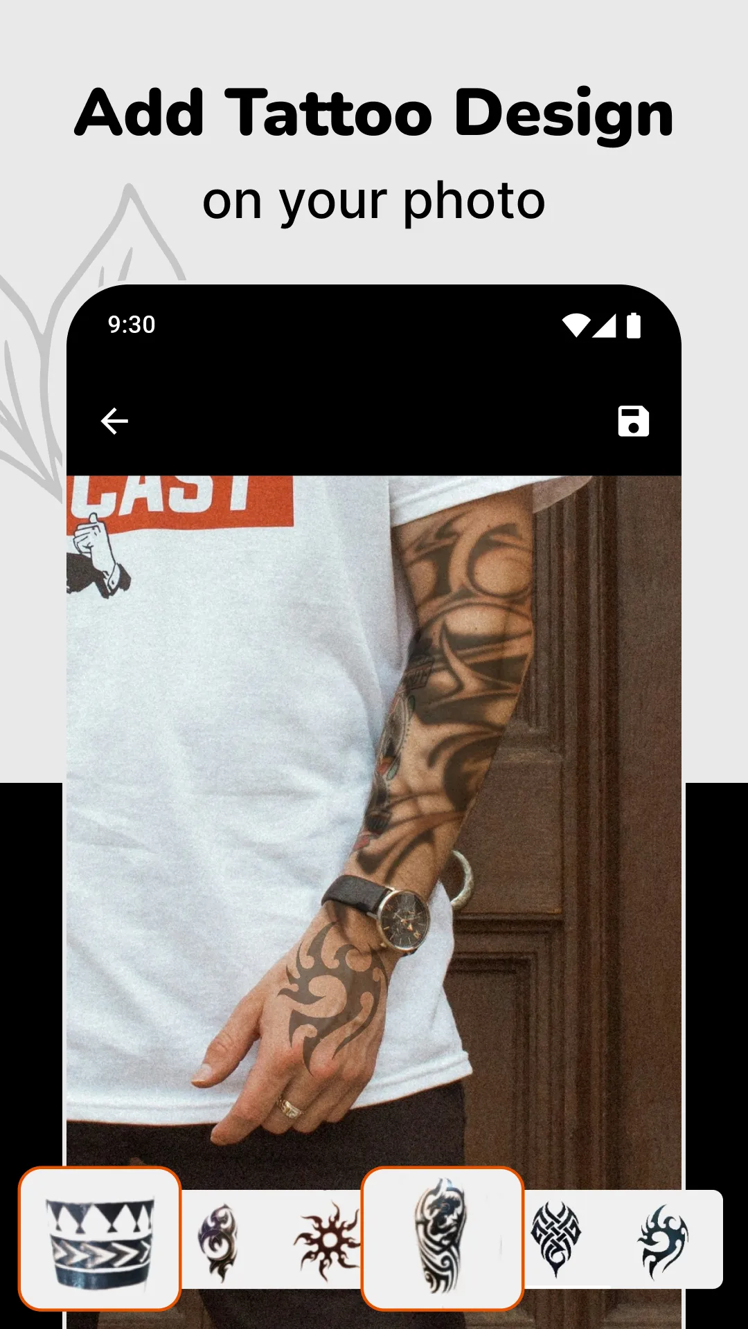 Tattoo Simulator Tattoo Maker | Indus Appstore | Screenshot