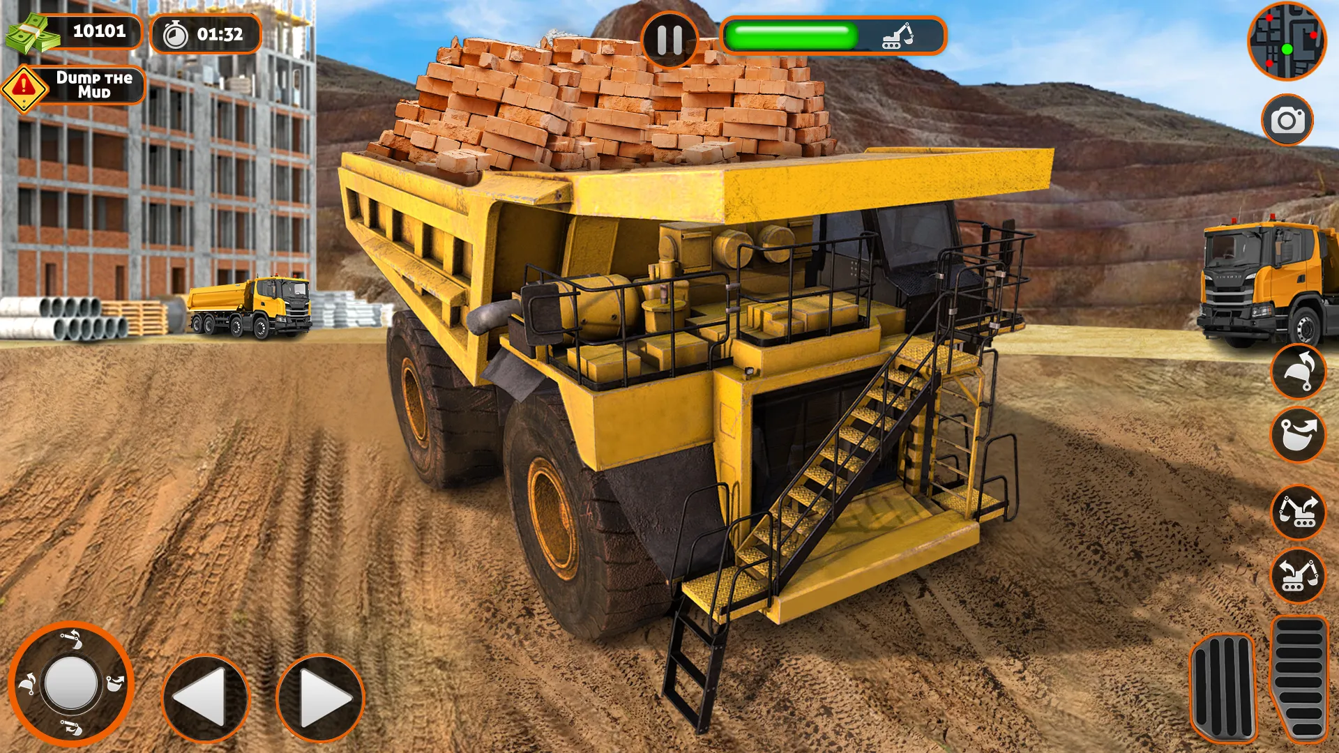 Construction Dump Truck Game | Indus Appstore | Screenshot