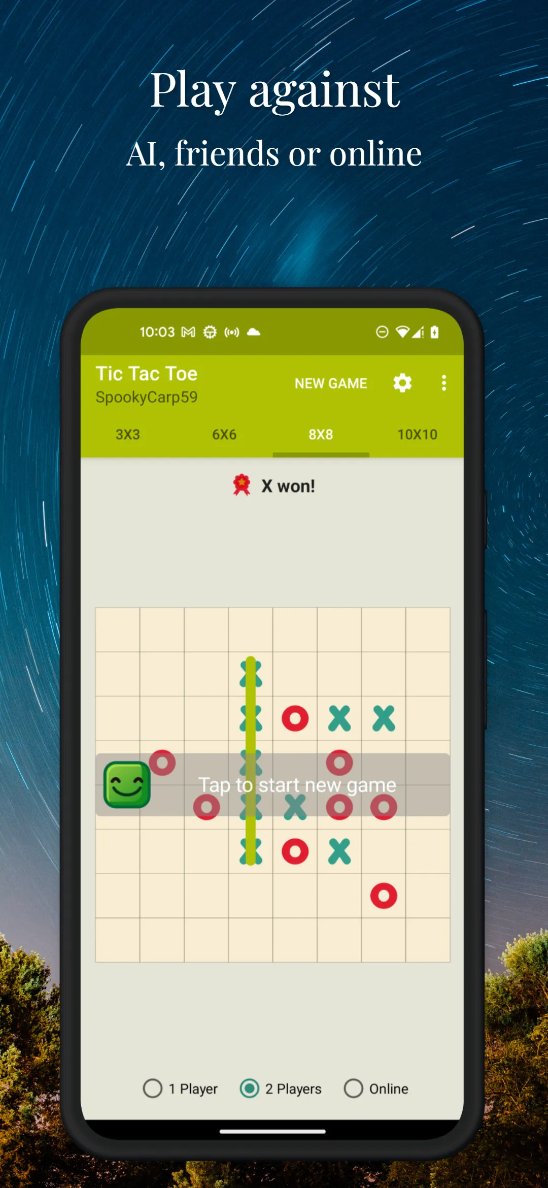 Tic Tac Toe & Gomoku Classic | Indus Appstore | Screenshot