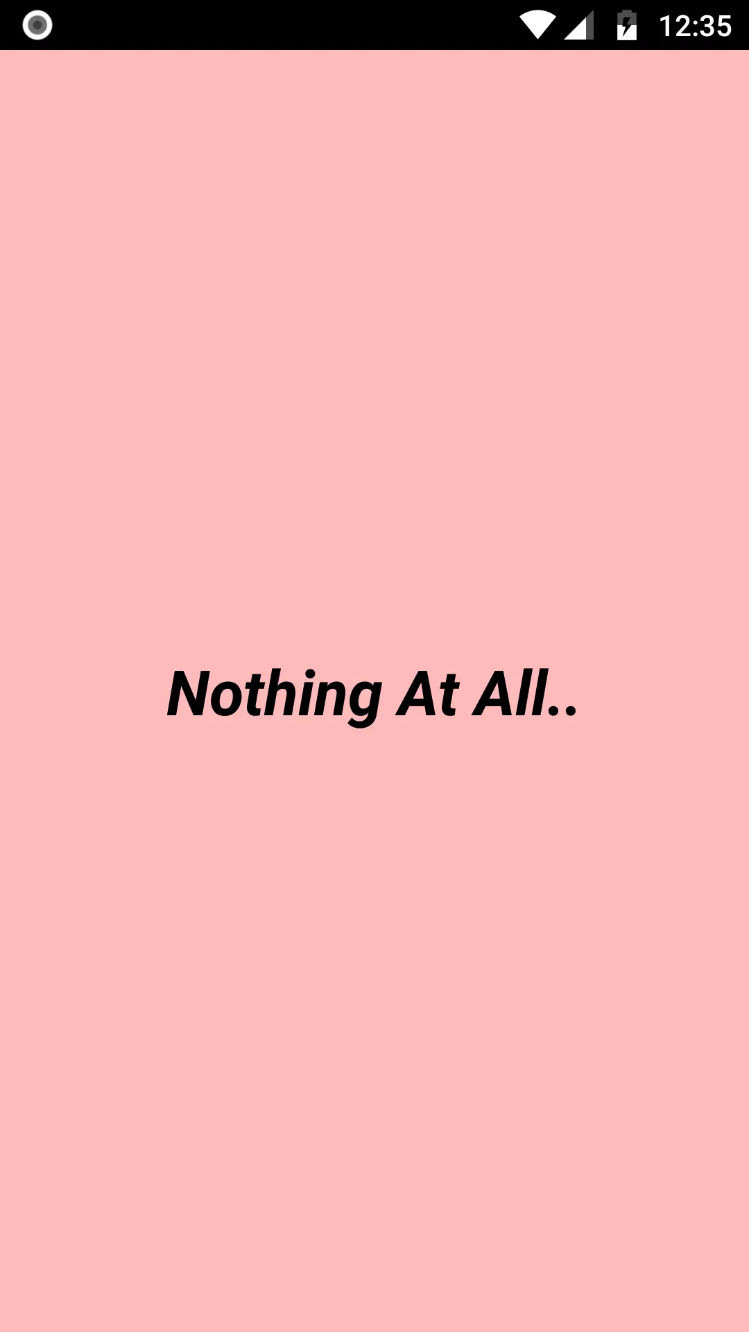 Nothing At All | Indus Appstore | Screenshot