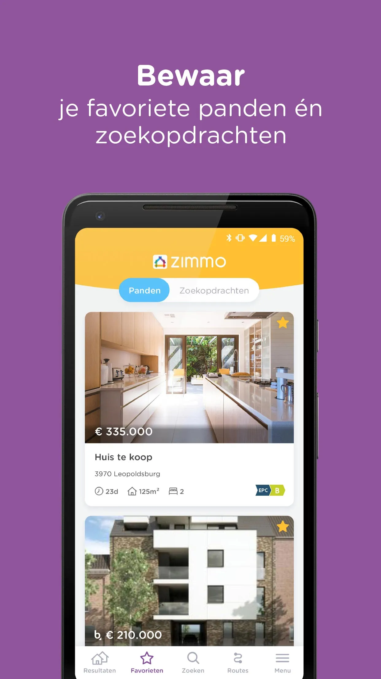Zimmo: immo te koop & te huur | Indus Appstore | Screenshot