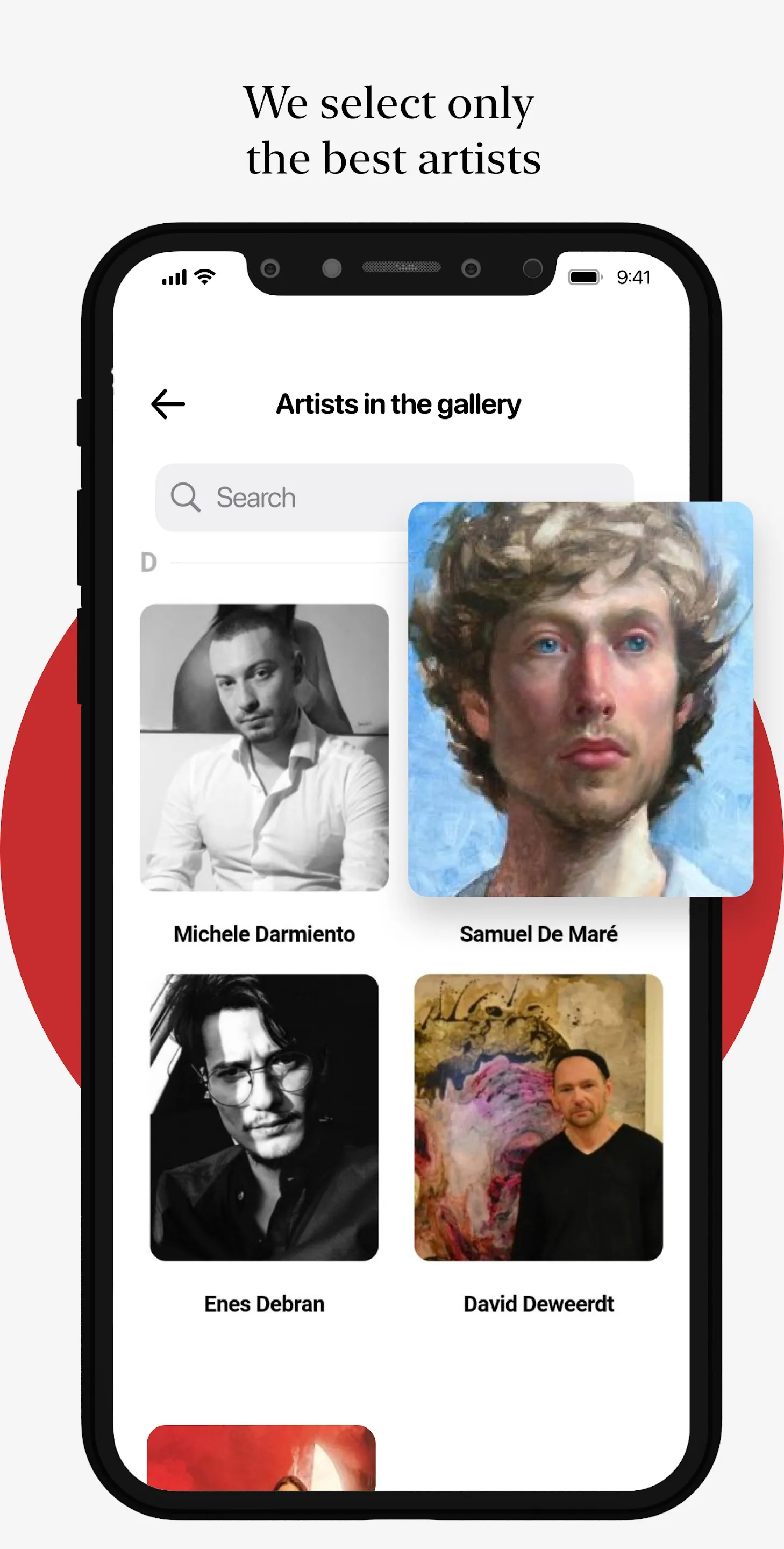 ArtHall: contemporary artists | Indus Appstore | Screenshot