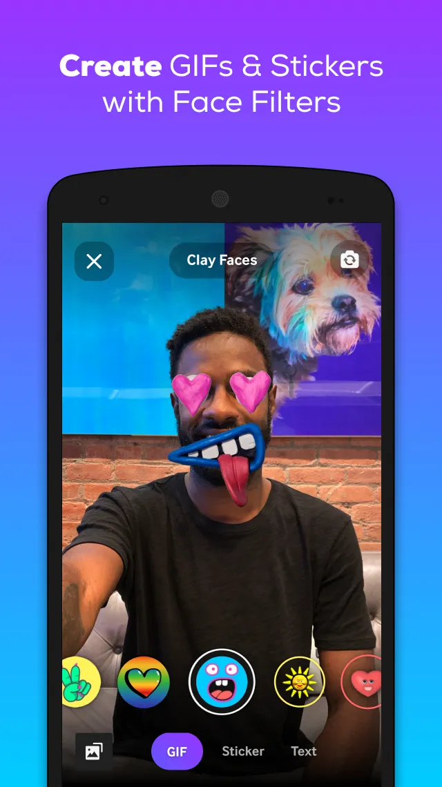 GIPHY: GIFs, Stickers & Clips | Indus Appstore | Screenshot