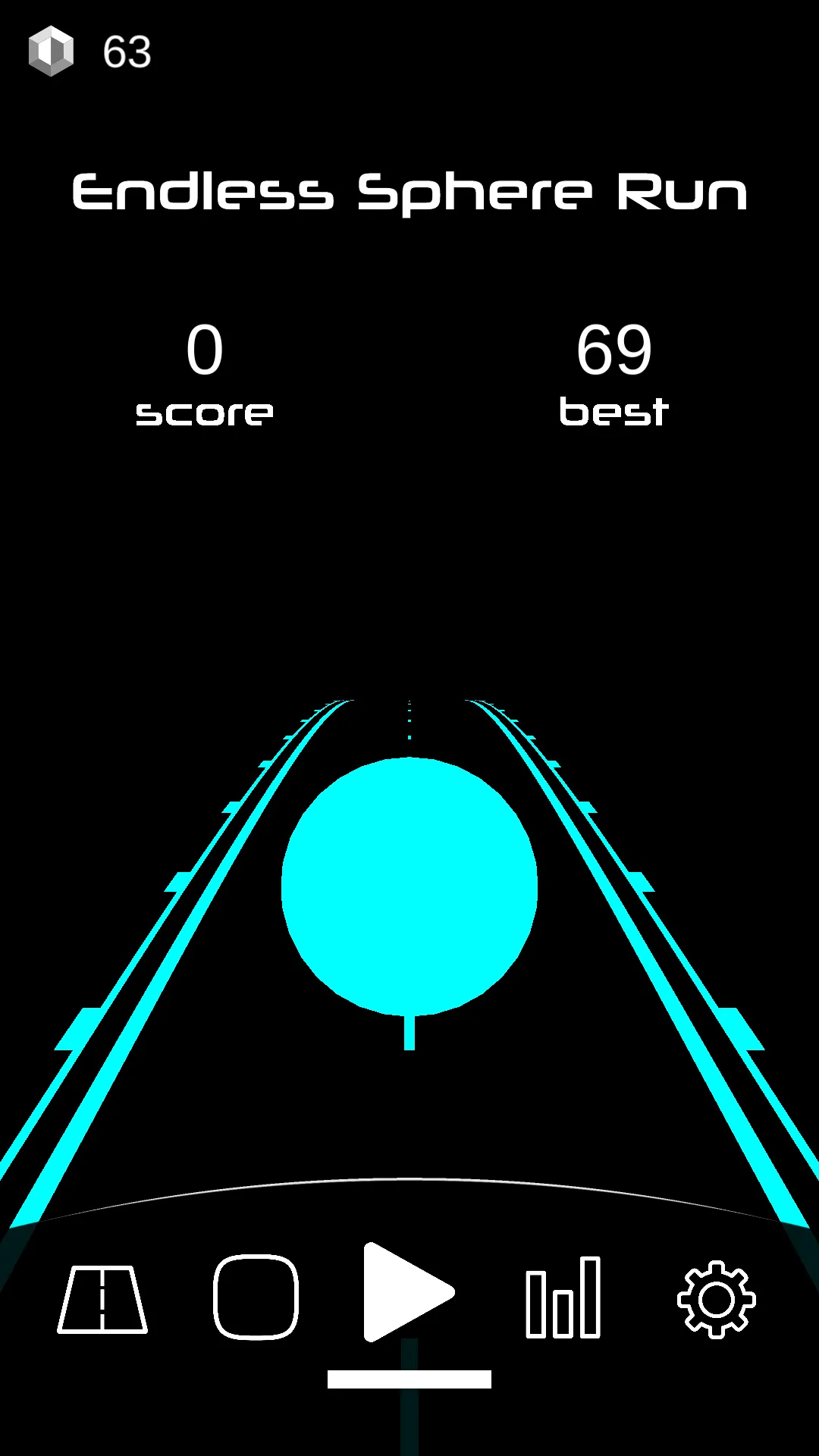 Endless Sphere Run | Indus Appstore | Screenshot