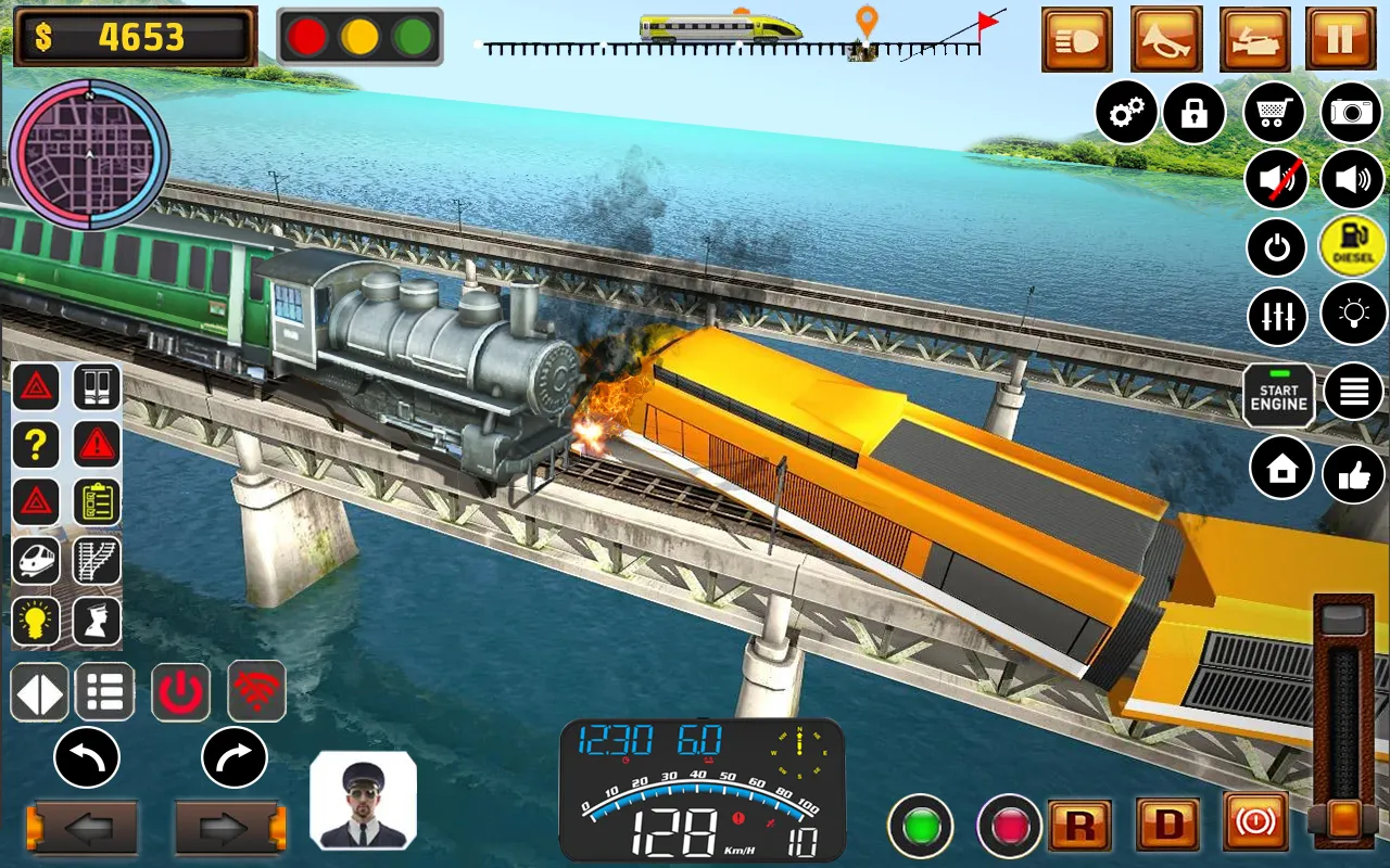 Uphill Train Simulator Game. | Indus Appstore | Screenshot