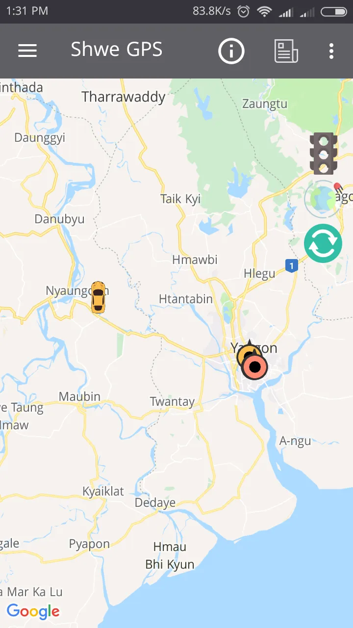 Shwe GPS | Indus Appstore | Screenshot