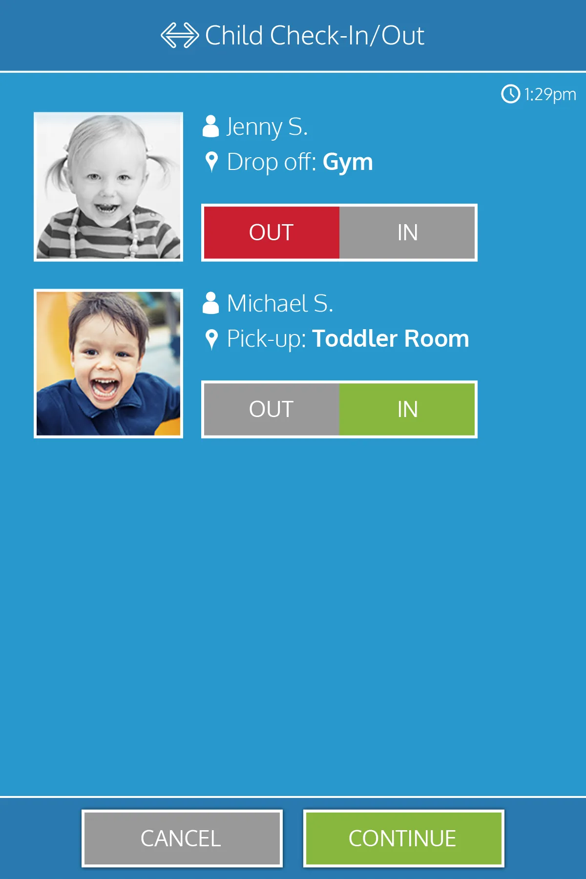 Kindertales Check-In Station | Indus Appstore | Screenshot